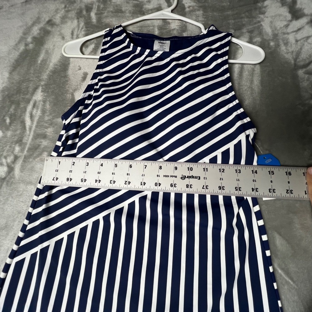 Lands end Women's High Neck UPF 50 size 6 Modest Tankini Swimsuit Top NWT - Picture 5 of 6